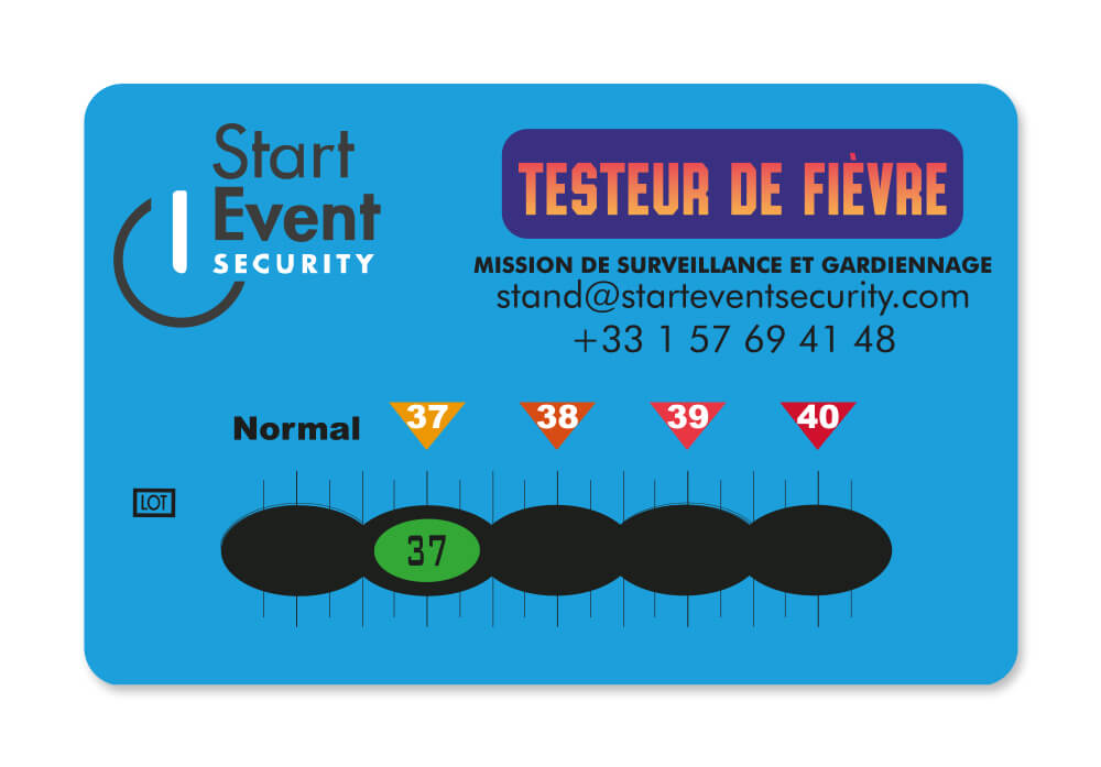 start event fevertest card 