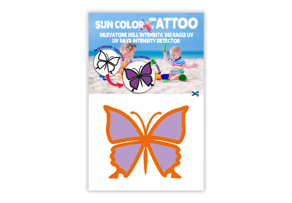 sun color tattoo