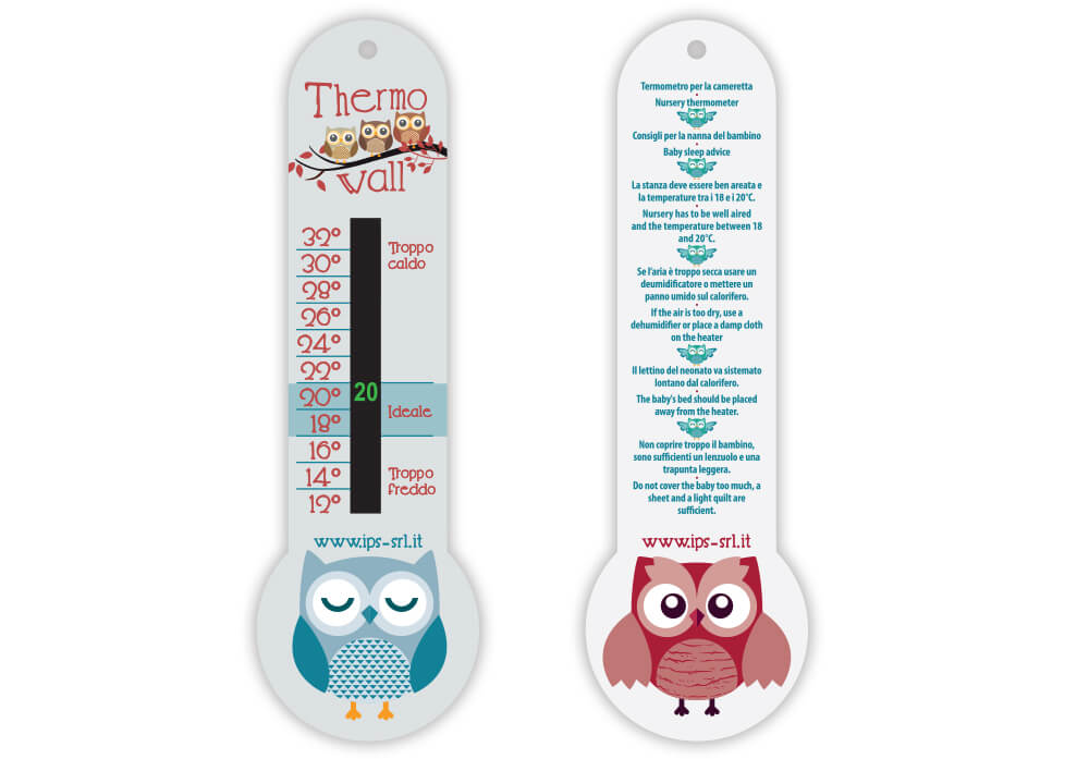 promotional with thermometer to hang