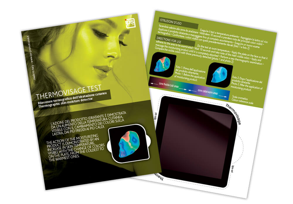 Kosmetiktester mit Kontaktthermografie