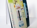 calendario gadget termometro ambiente